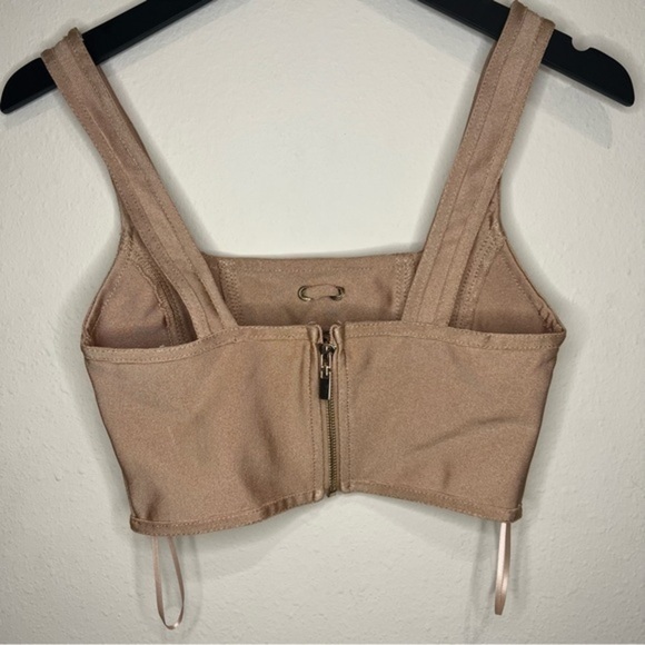 Two Piece Set Bandage Bodycon Lace Up Dress - Picture 3 of 14